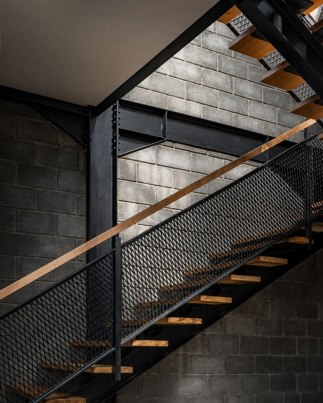 Металлическое ограждение Loft 2 в стиле лофт