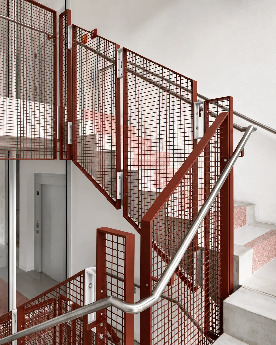 Металлическое ограждение Loft 4 в стиле лофт